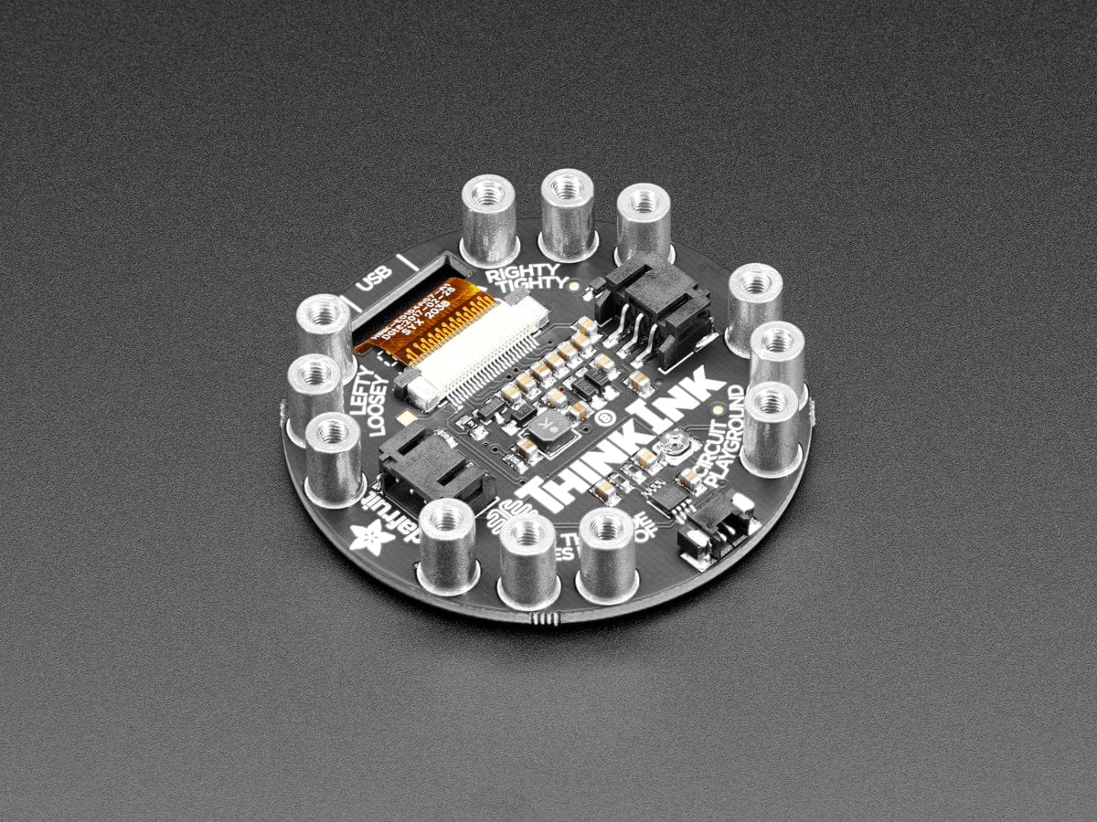Circuit Playground 200x200 Tri-Color E-Ink Gizmo (E-Ink Display + Audio Amplifier) - Image 2