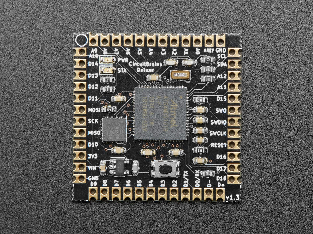 CircuitBrains Deluxe - CircuitPython-compatible SAMD51 Module [Discontinued] - Image 2