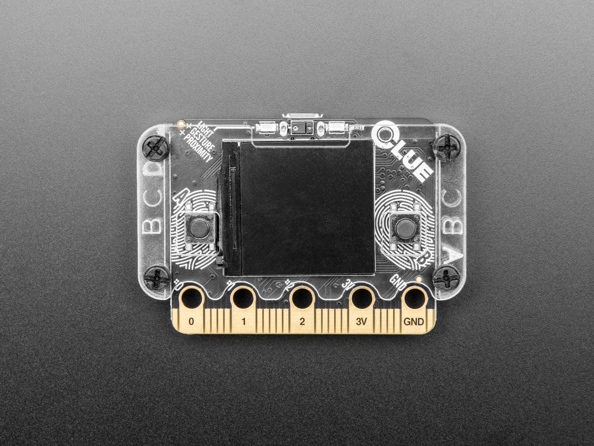 Clear Acrylic Enclosure + Hardware Kit for Adafruit CLUE - Image 2