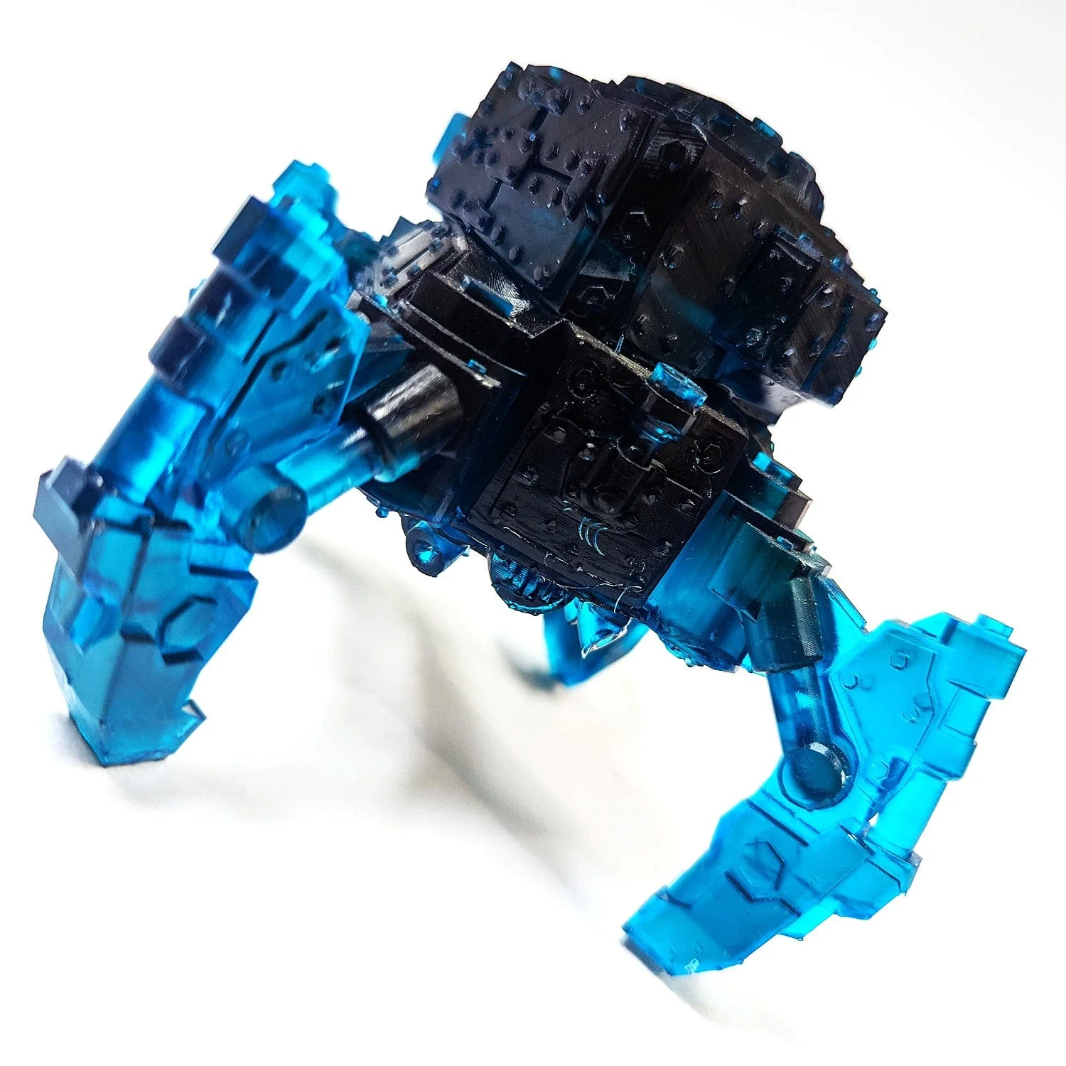 3DQF Clear Blue Rapid-Cure 3D Printer Resin - Image 2