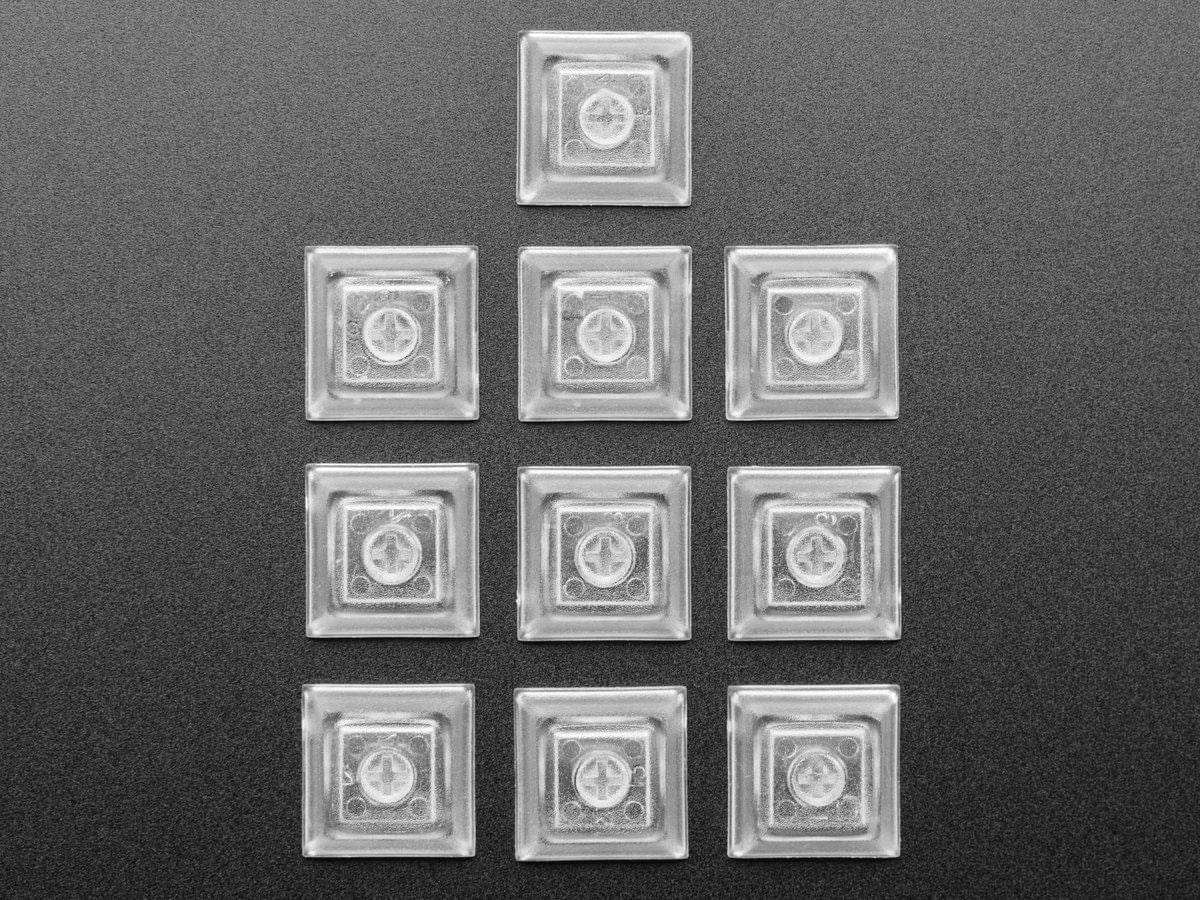 Clear DSA Keycaps for MX Compatible Switches - 10 pack - Image 4