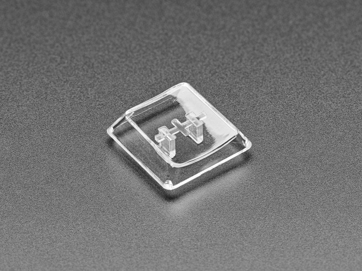 Clear Kailh CHOC Slim Key Caps x 10 pack [Discontinued] - Image 2