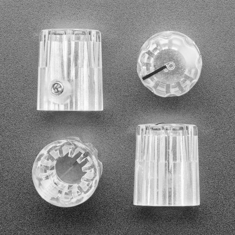 Clear Micro Potentiometer Knob - 4 pack - Image 2