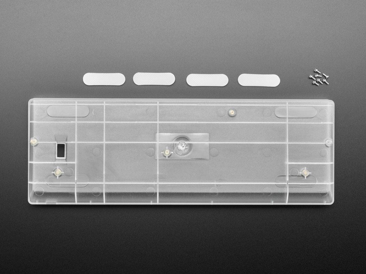 Clear Plastic 60% / GH60 Keyboard Shell - Image 2