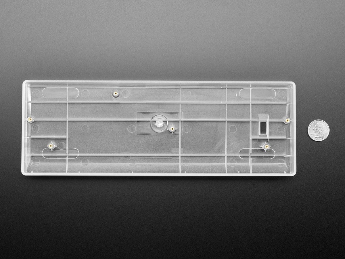 Clear Plastic 60% / GH60 Keyboard Shell - Image 3