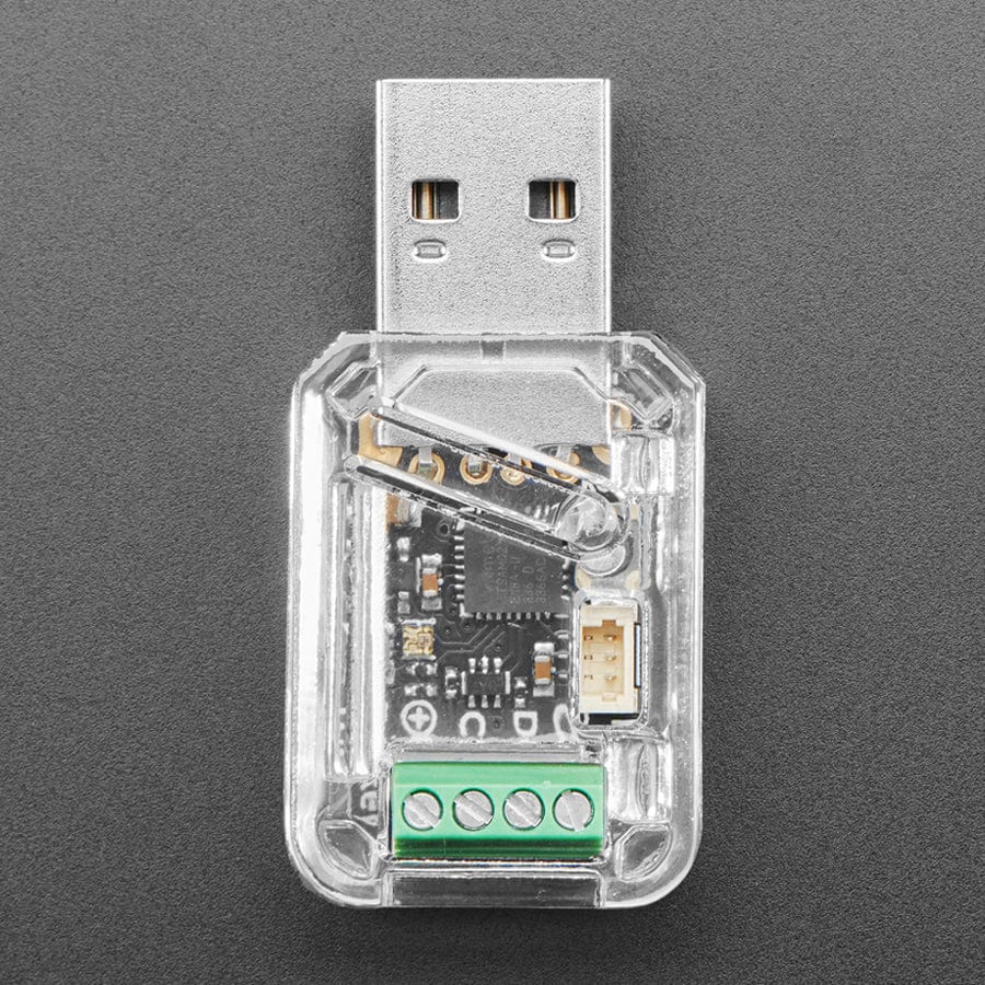 Clear Snap-on Enclosure for Adafruit Pixel Trinkey - Image 3