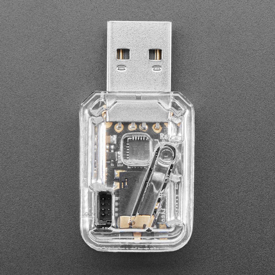 Clear Snap-on Enclosure for Adafruit TRRS Trinkey - Image 3