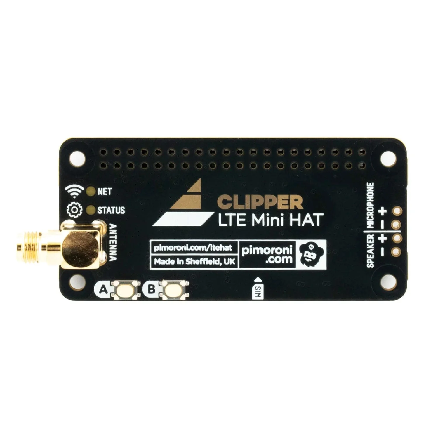 Clipper HAT Mini (LTE 4G for Raspberry Pi) - Image 2