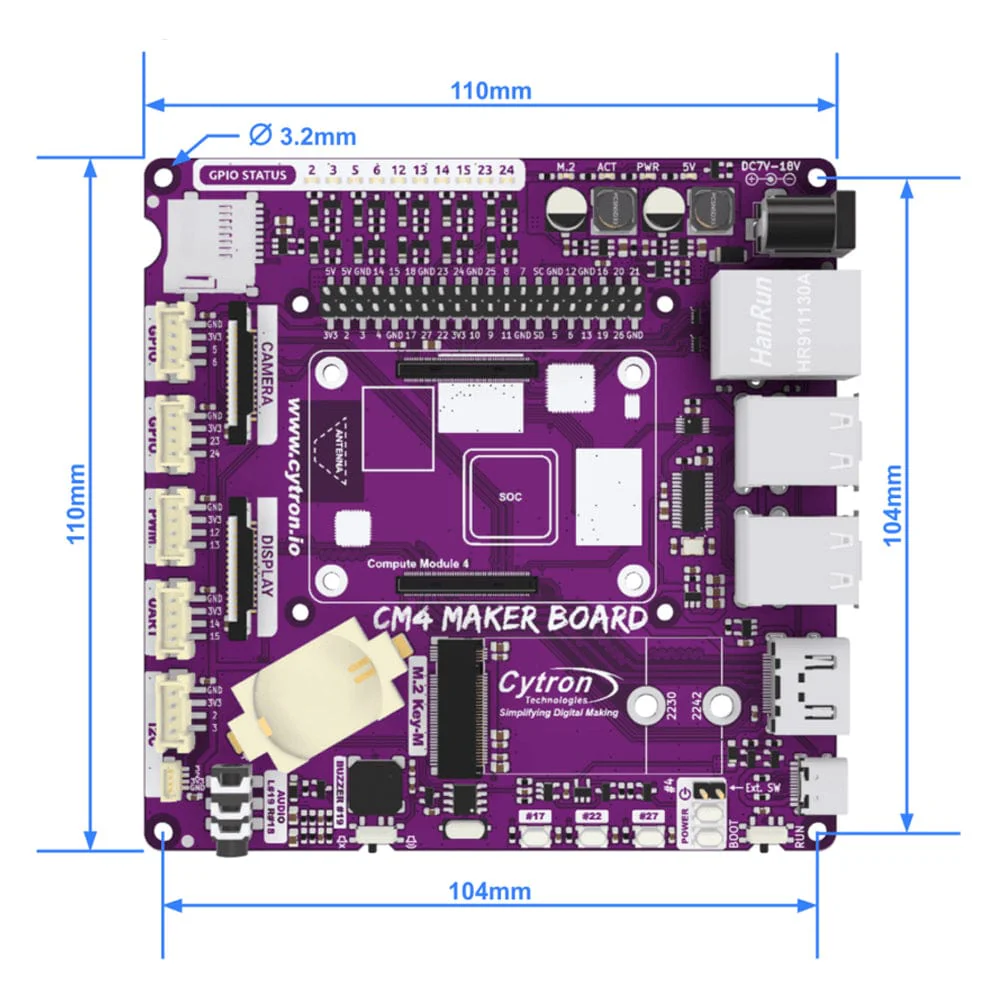 CM4 Maker Board - Image 5