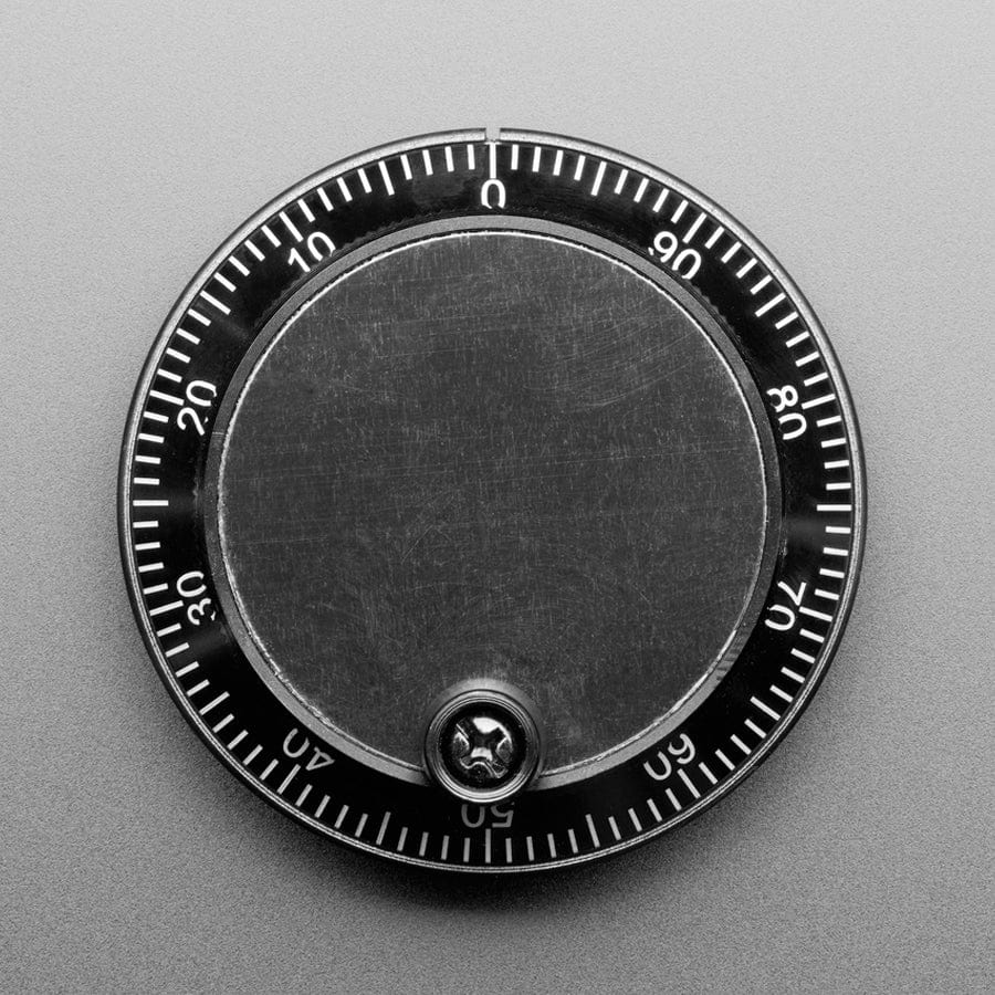 CNC Rotary Encoder - 100 Pulses per Rotation - 60mm Black - Image 3