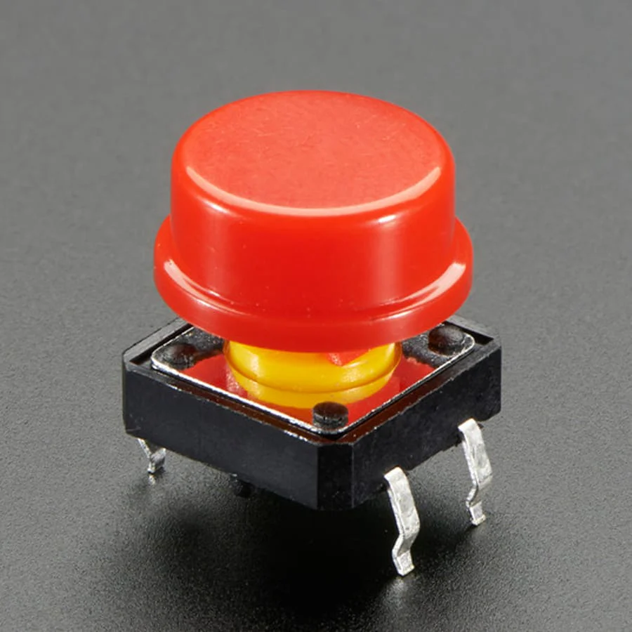 Colourful Round Tactile Button Switch Assortment - 15 pack - Image 3