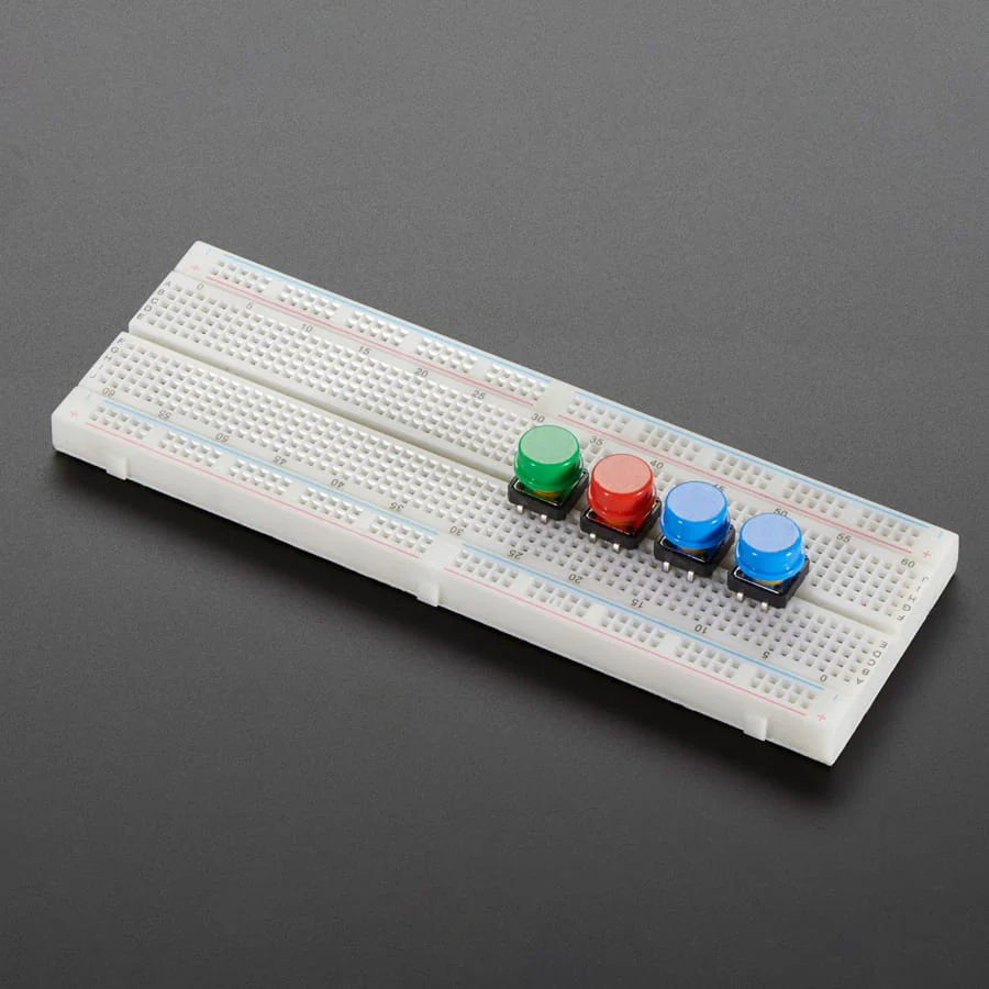 Colourful Round Tactile Button Switch Assortment - 15 pack - Image 5