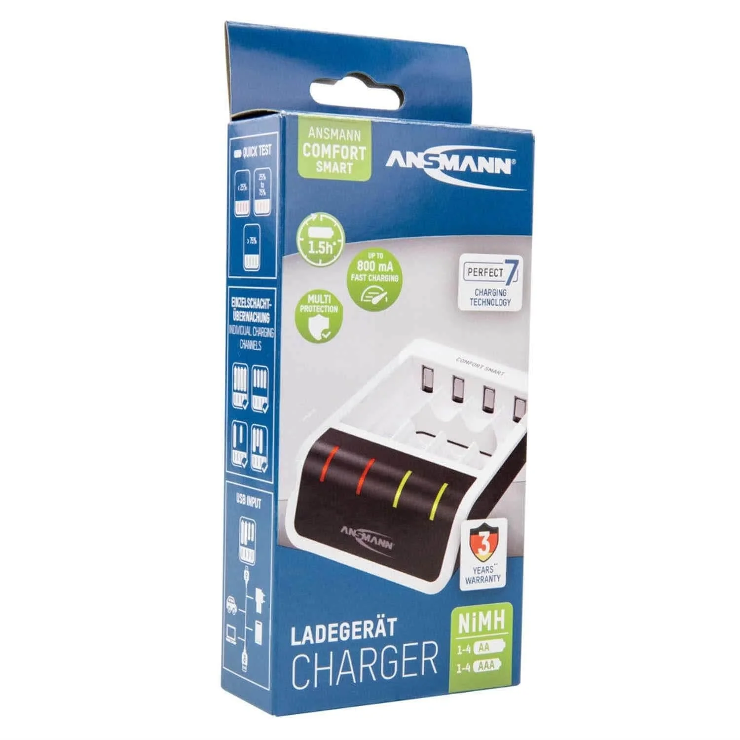 Comfort Smart AA/AAA NiMH Battery Charger - Image 7