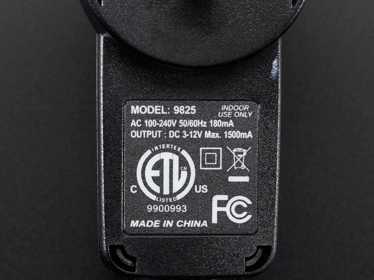 Compact Switching Power Supply - Selectable Output 3-12VDC [discontinued] - Image 6