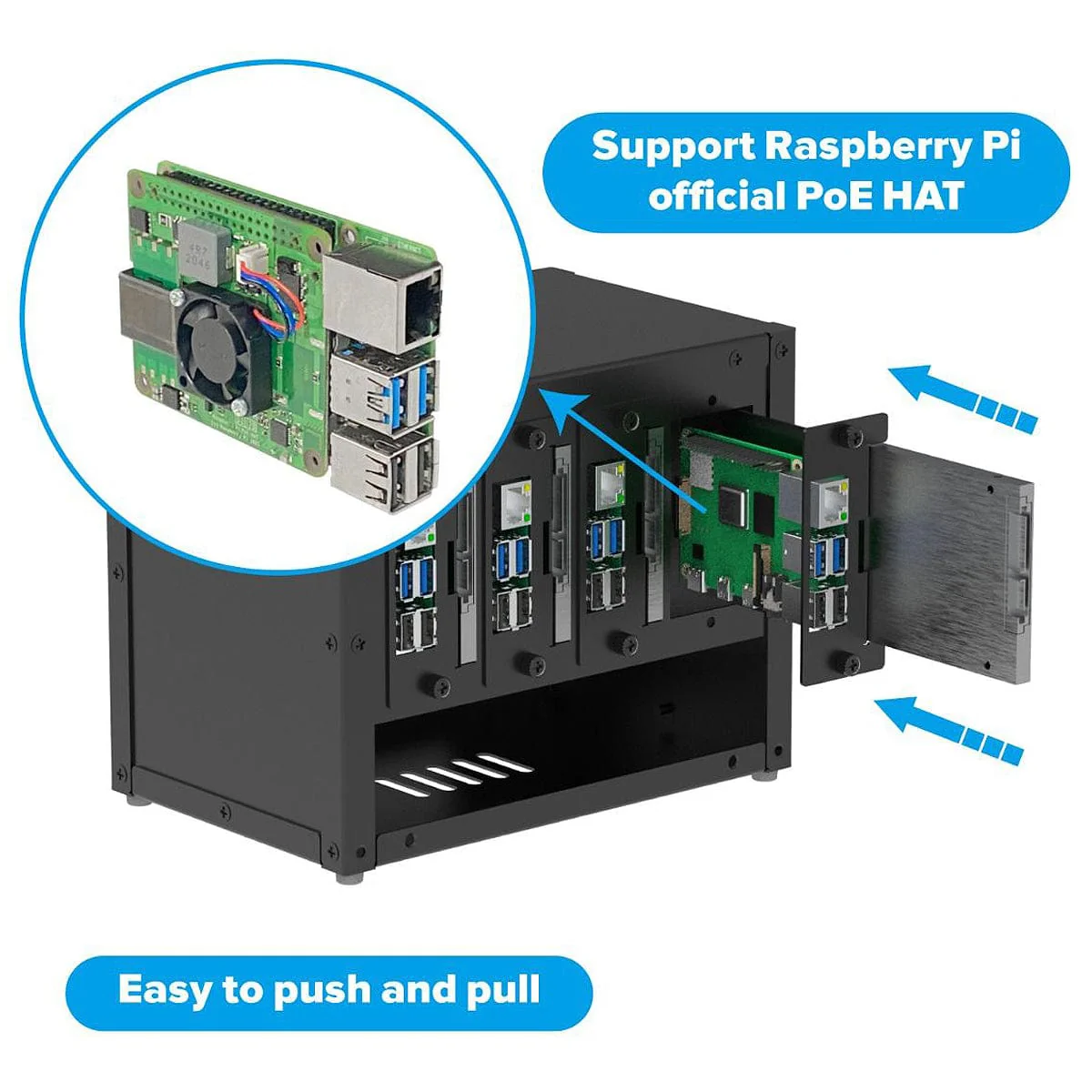 Upgraded Complete Enclosure for Raspberry Pi Clusters [Discontinued] - Image 4