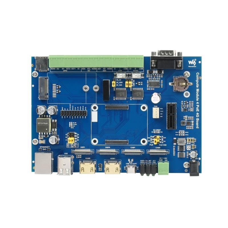 Compute Module 4 Industrial IoT Base Board - Image 3