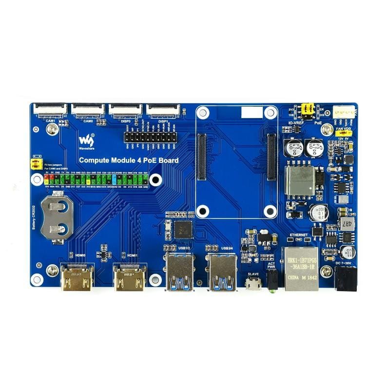 Compute Module 4 IO Board with PoE - Image 6