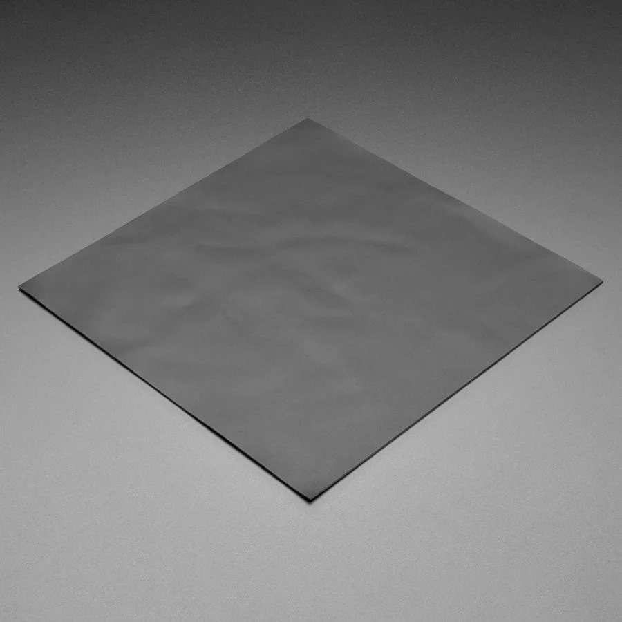 Conductive Rubber Sheet / Stretch Sensor- 200mm x 200mm x 1mm
