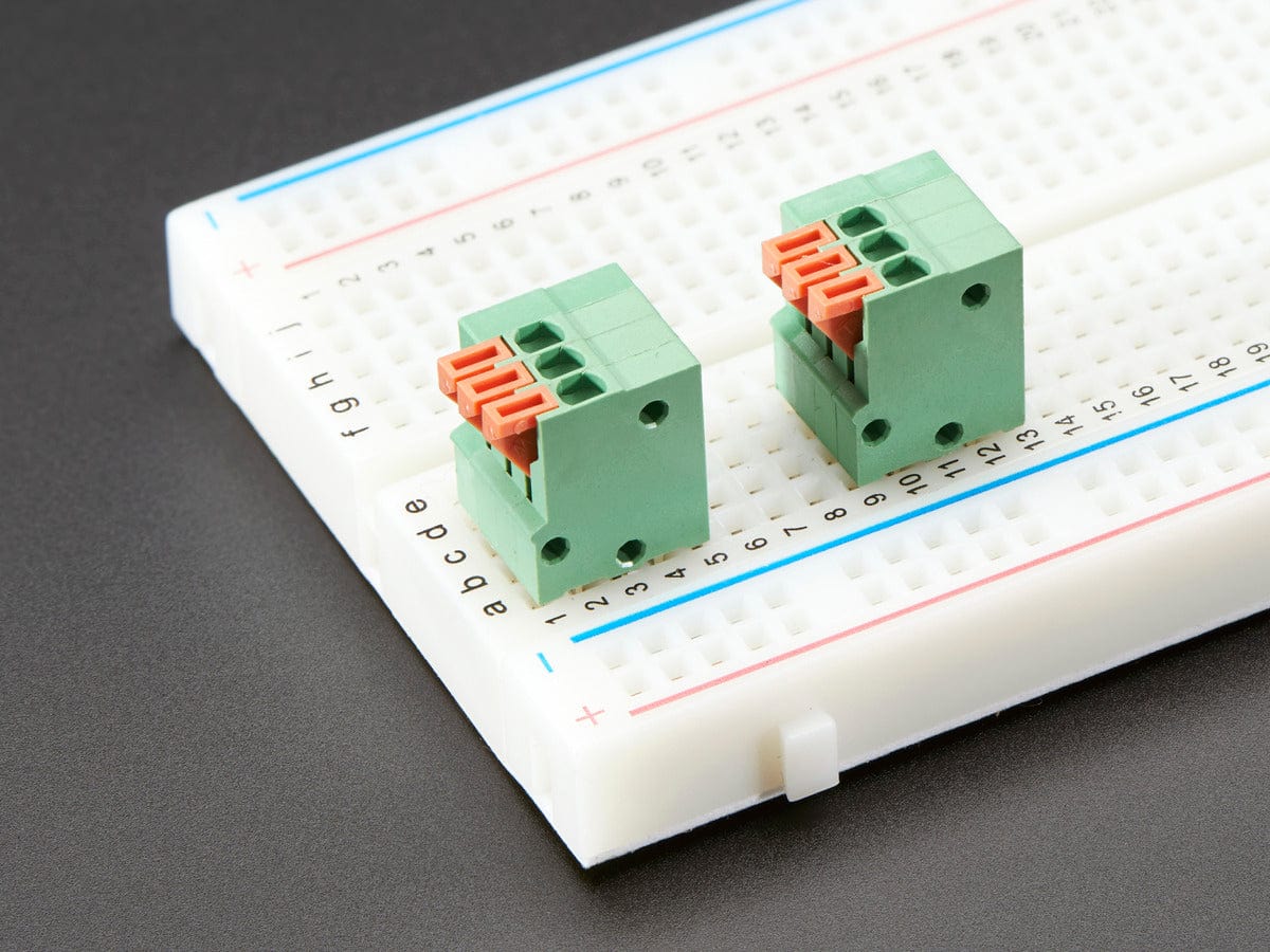 Configurable Spring Terminal Blocks - 3 Pin 0.1" Pitch x 5 - Image 4