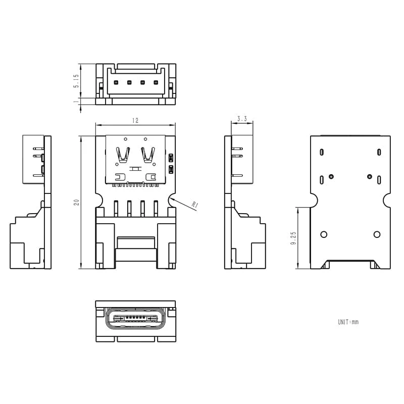 Grove to USB-C Connector (5 Pack) - Image 7