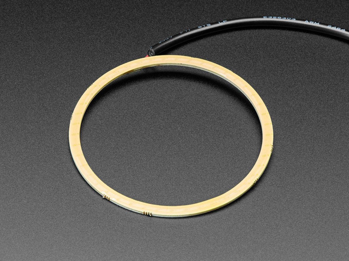 Cool White LED Ring Light with USB Cable and On/Off Switch (70mm Diameter 5V) - Image 2