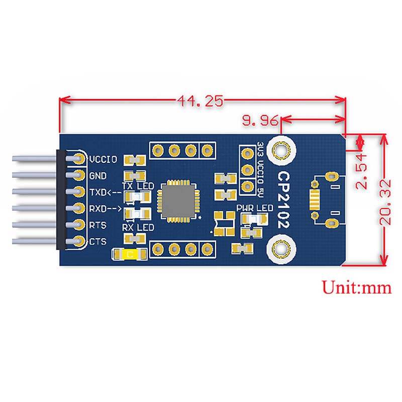 CP2102 USB UART Board (Micro-USB) - Image 4