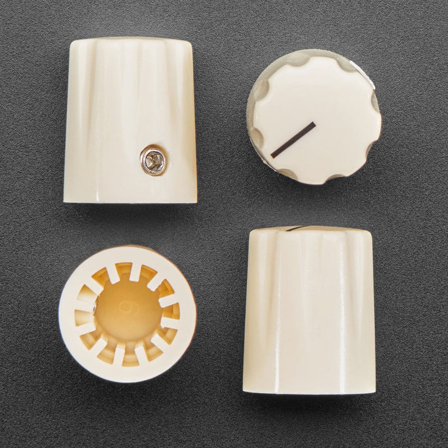 Cream Micro Potentiometer Knob - 4 pack - Image 2