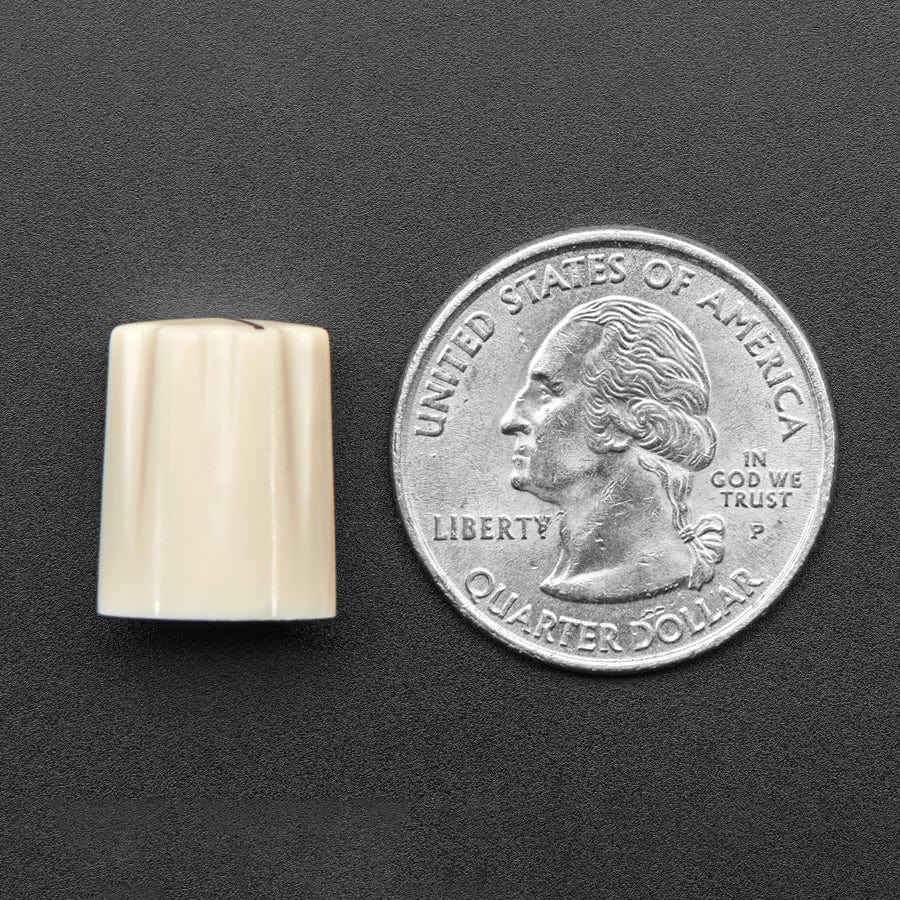 Cream Micro Potentiometer Knob - 4 pack - Image 3