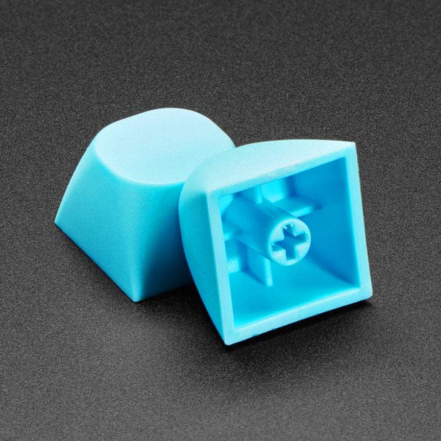 Cyan MA Keycaps for MX Compatible Switches - 5 pack [discontinued] - Image 5