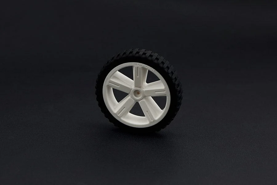 D80mm Silicone Wheel for TT Motor - Image 3
