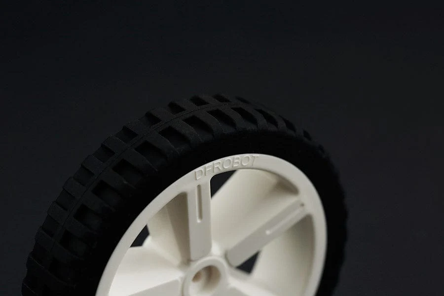 D80mm Silicone Wheel for TT Motor - Image 4
