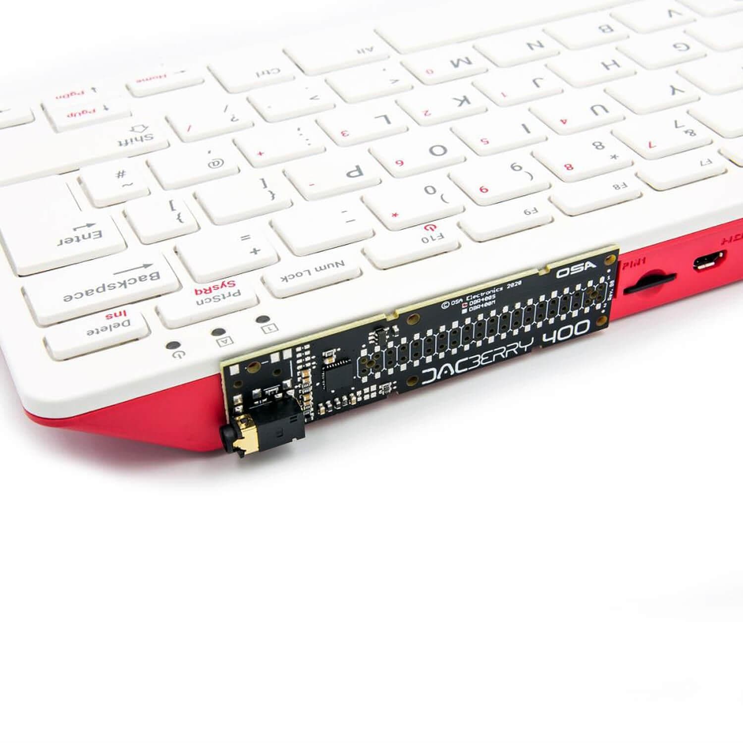 DACBerry 400S Audio Card for Raspberry Pi 400 [Discontinued] - Image 2