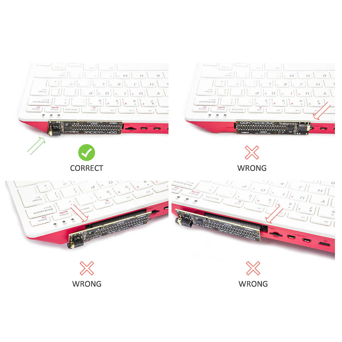 DACBerry 400S Audio Card for Raspberry Pi 400 [Discontinued] - Image 6