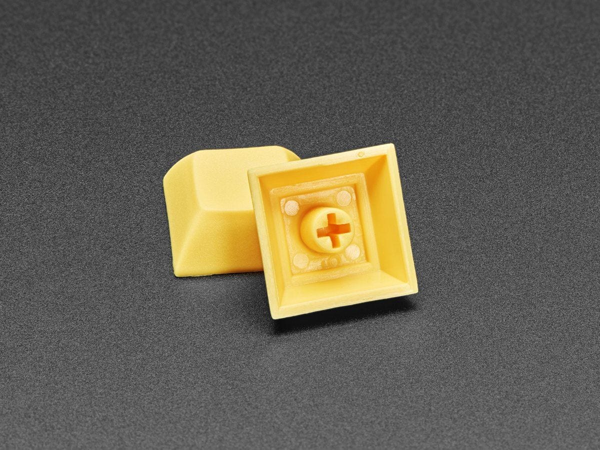 Dark Yellow DSA Keycaps for MX Compatible Switches - 10 pack - Image 6