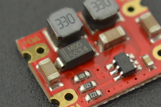 DC-DC Automatic Step Up-down Power Module (2.5~15V to 3.3V 600mA) - Image 2