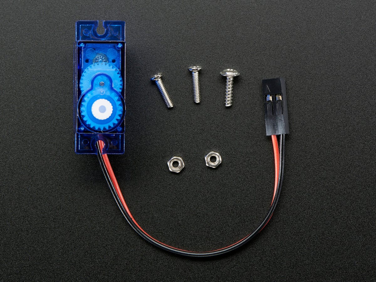 DC Motor in Micro Servo Body - Image 2