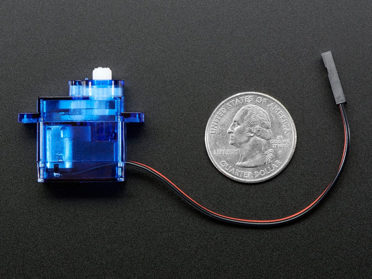 DC Motor in Micro Servo Body - Image 3