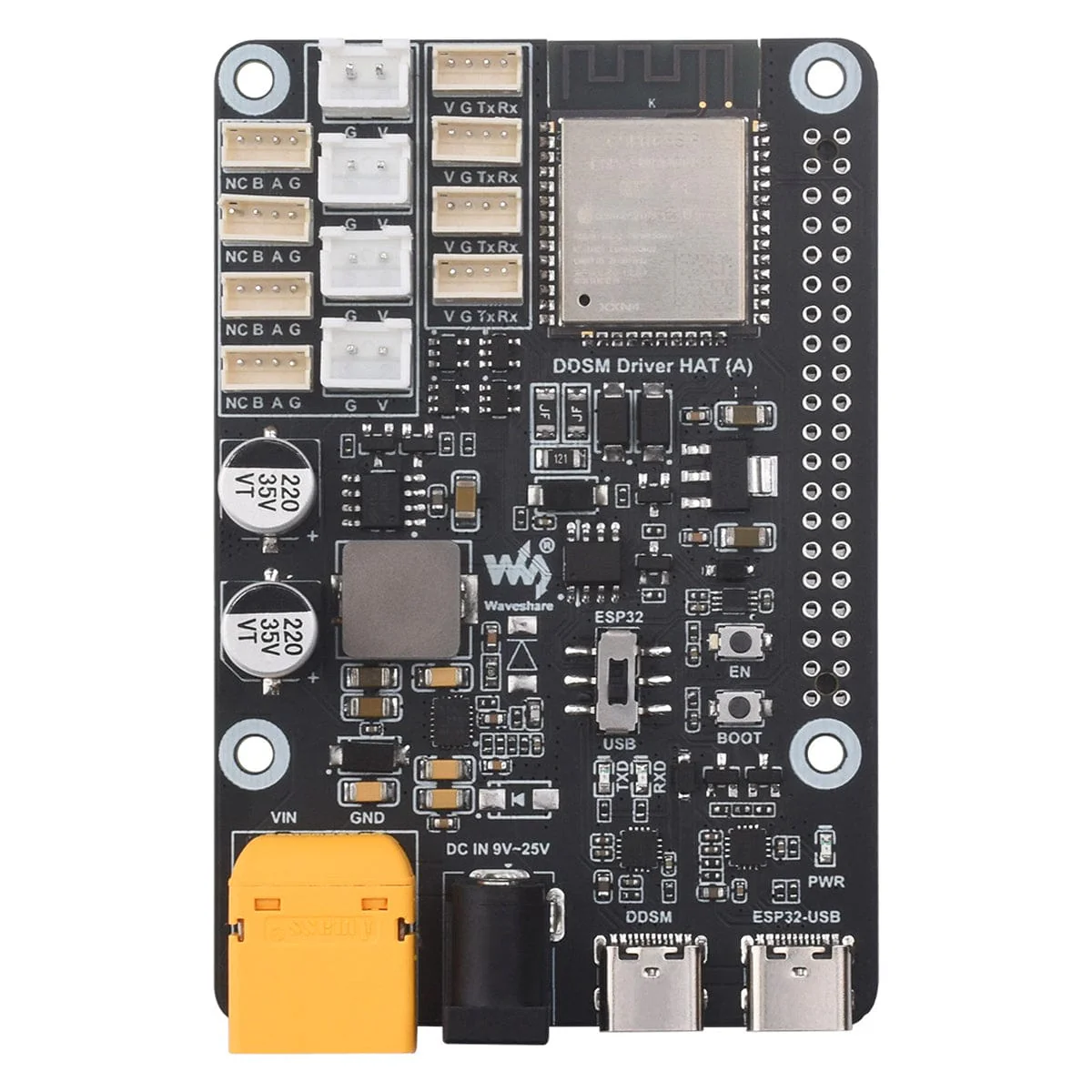 DDSM Hub Motor Driver Board for DDSM115/DDSM210/DDSM315 - Image 3