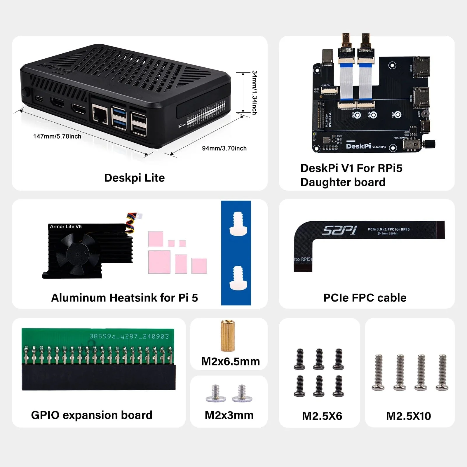 DeskPi Lite for Raspberry Pi 5 - Image 8