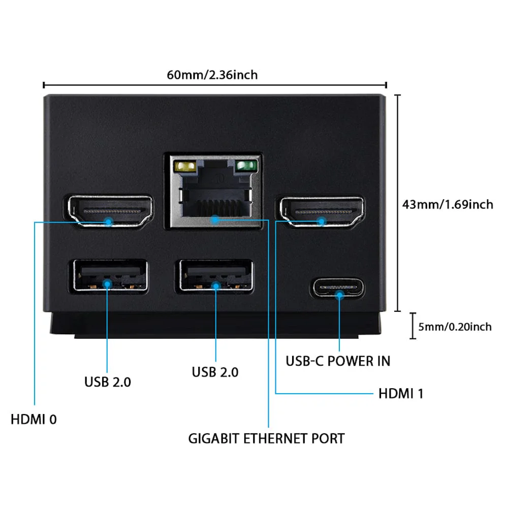 DeskPi Mini Cube for CM5/CM4 - Image 4