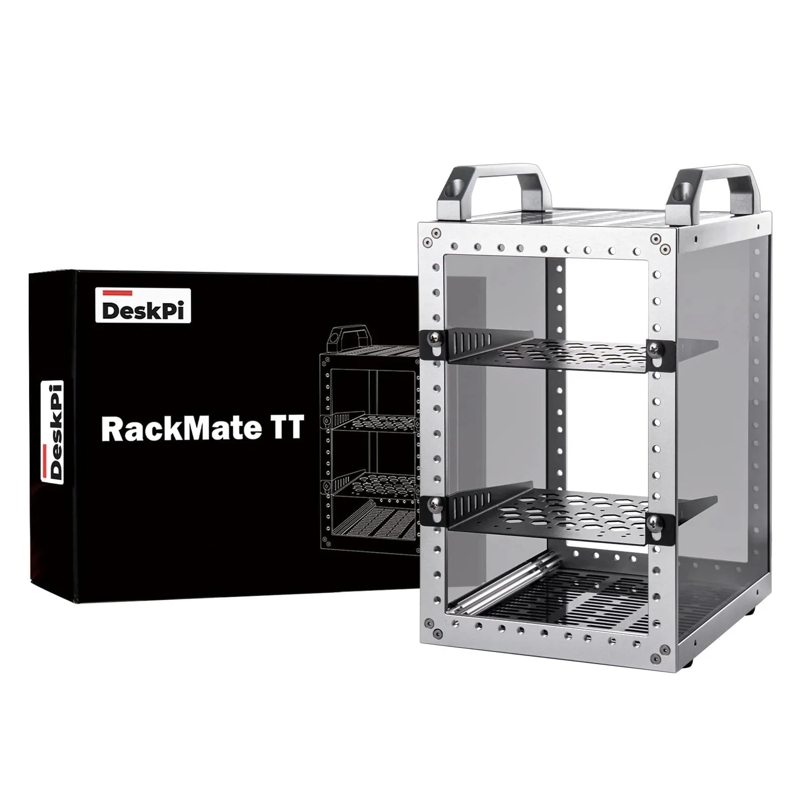 DeskPi RackMate TT - 7-10" 0.5-1U Micro Server Rack - Image 2