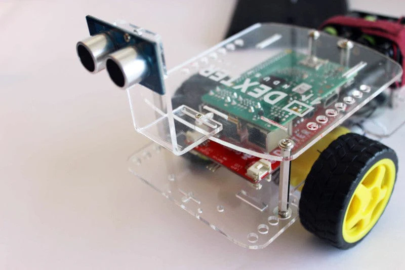 Dexter -  GrovePi & GoPiGo Acrylic Sensor Mount (4pk) [Discontinued] - Image 3