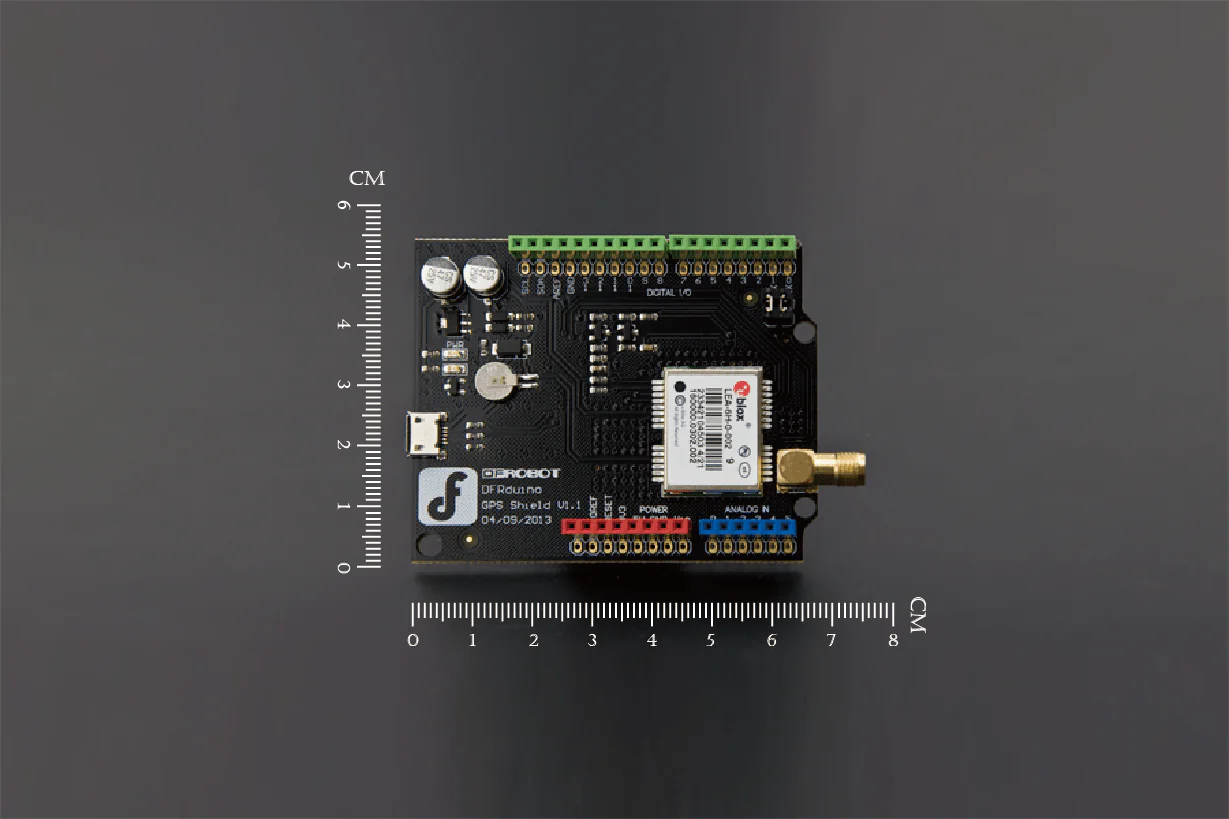 DFRduino GPS Shield  For Arduino (ublox LEA-6H) [Discontinued] - Image 3