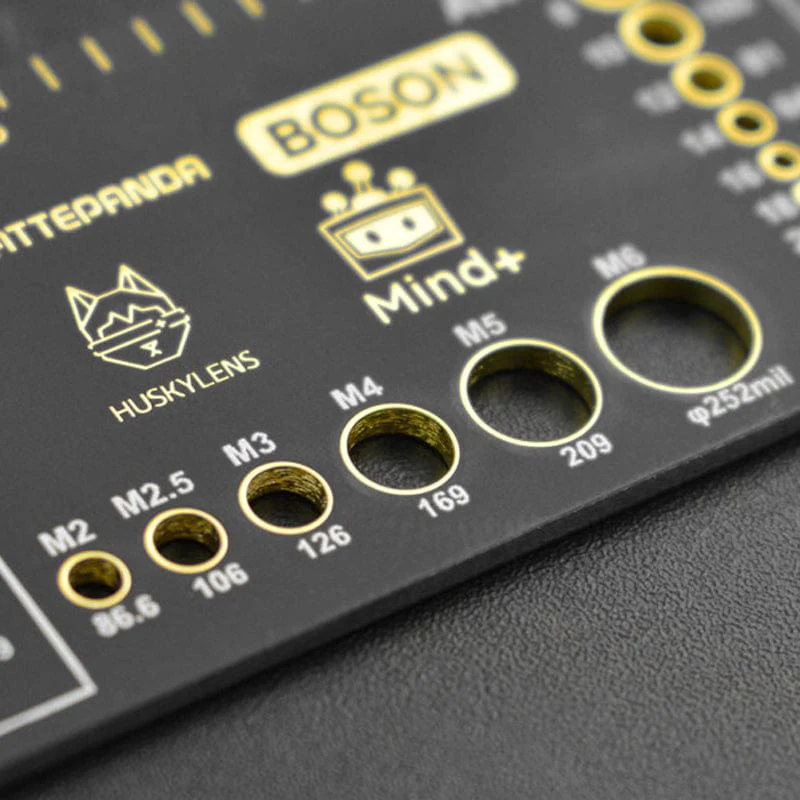 DFRobot PCB Engineering Ruler - Mini (6.3") - Image 3
