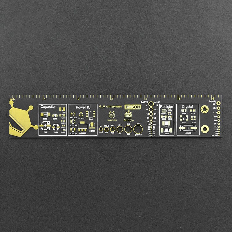 DFRobot PCB Engineering Ruler - Mini (6.3") - Image 5
