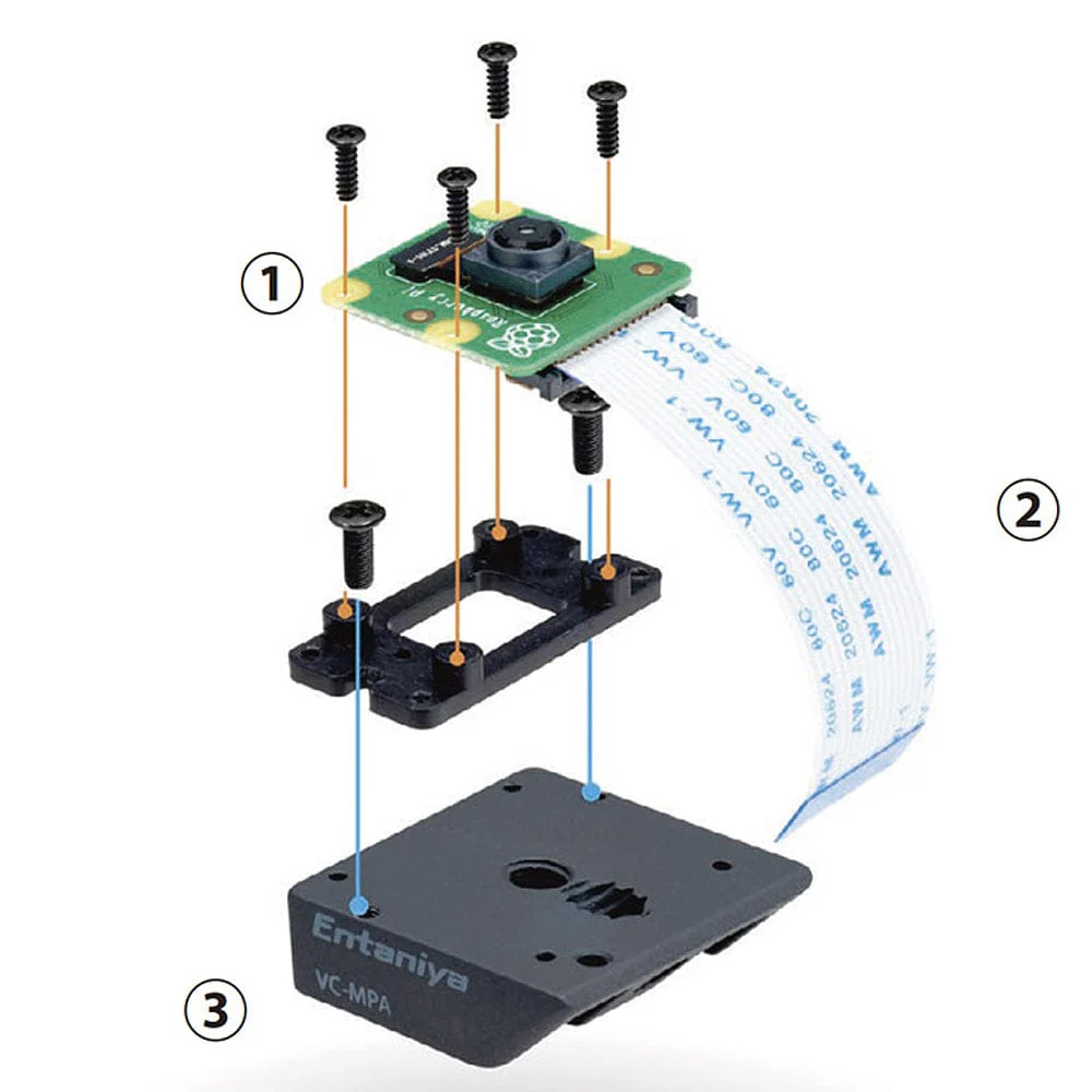Die-cast Tripod Mount for Raspberry Pi Camera Modules - Image 4