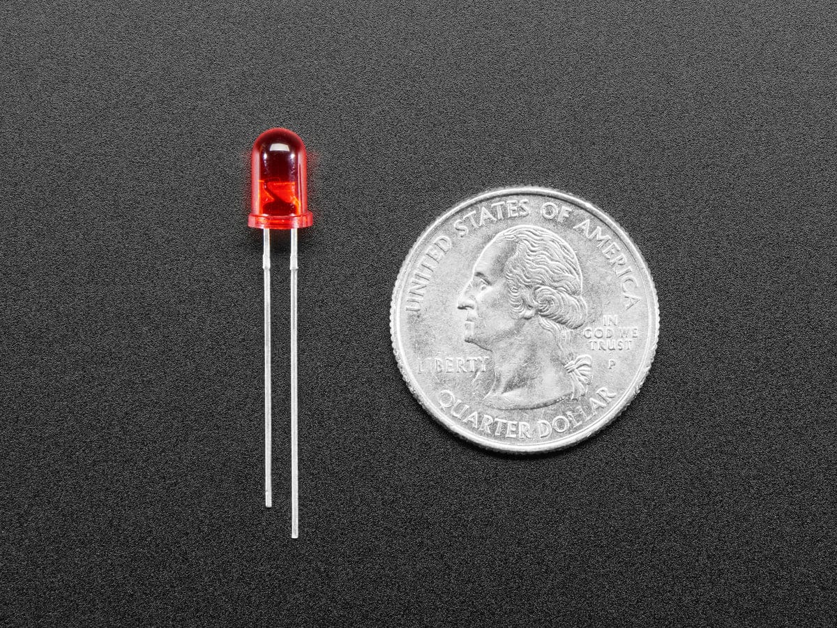 Diffused 5mm LED Pack - 5 LEDs each in 5 Colors - 25 Pack - Image 5