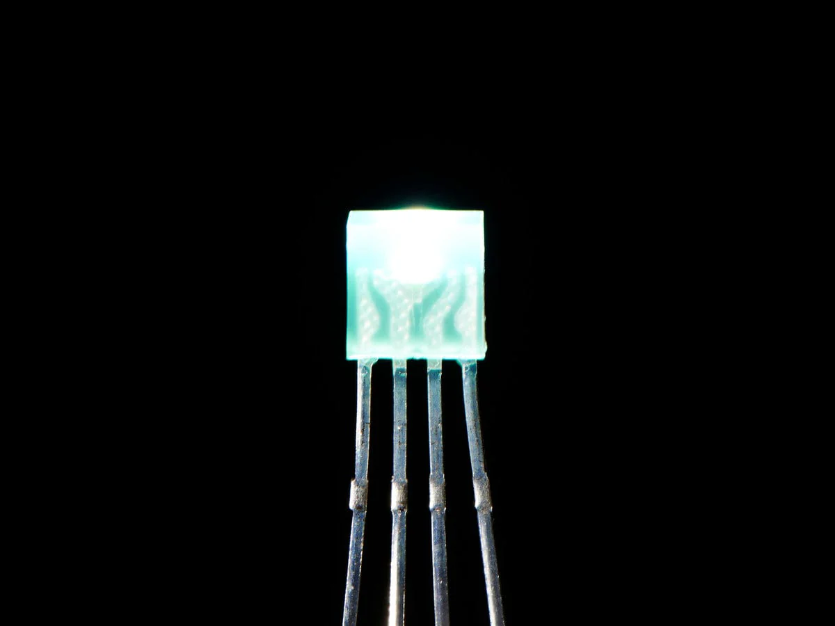 Diffused Rectangular 5mm RGB LEDs - Pack of 10 - Image 6