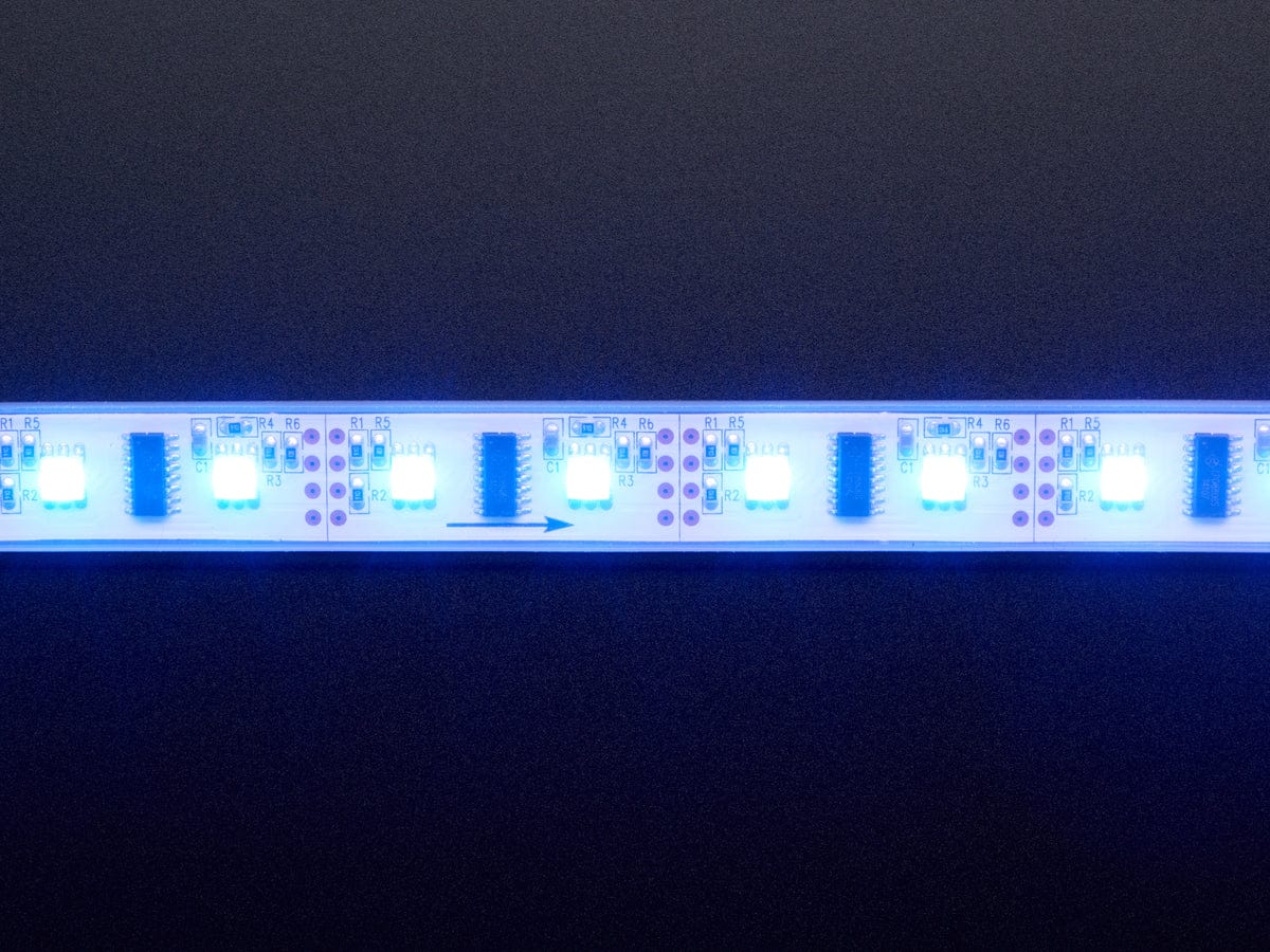 Digital RGB LED Weatherproof Strip - LPD8806 x 48 LED (LPD8806) [Discontinued] - Image 2