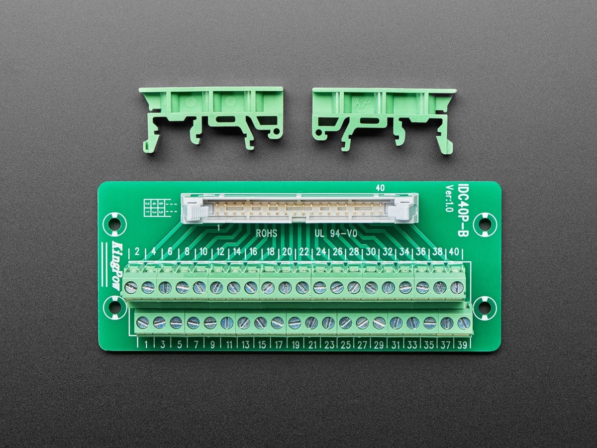 DIN Rail 2x20 IDC to Terminal Block Adapter Breakout - Image 5